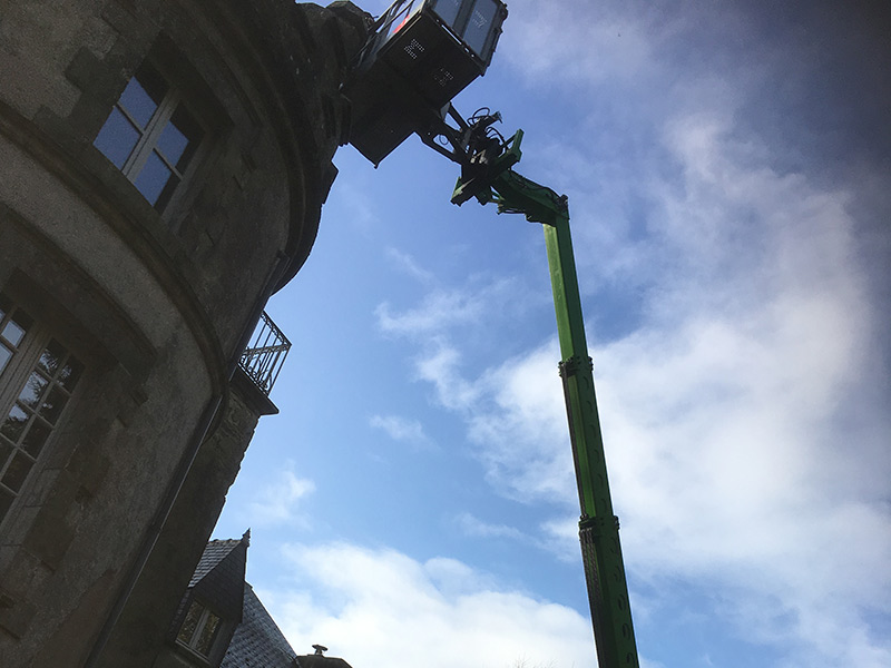 location nacelle télescopique pour travaux